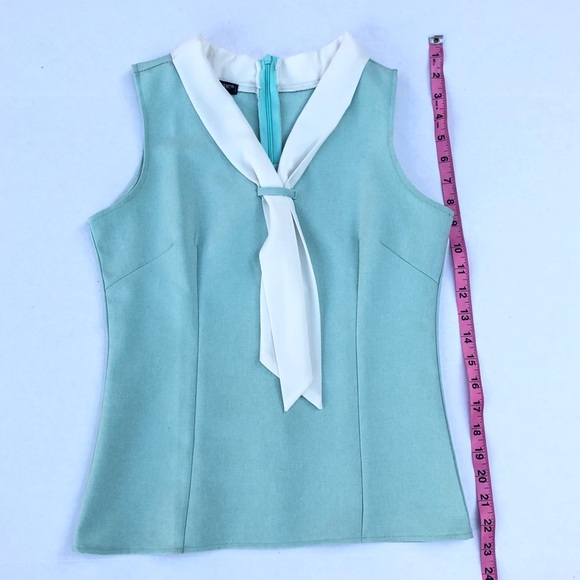 *HOST PICK* RARE VINTAGE ZARA SLEEVELESS TIE TOP - Picture 6 of 8